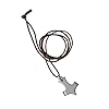 Raven Forge Mjolnir Necklace Pendant - Polished High Carbon Steel Mjolnir Pendant Men with Adjustable Waxed Real Leather Cord. Thor Hammer Necklace for Norse Mythology Enthusiasts. #1