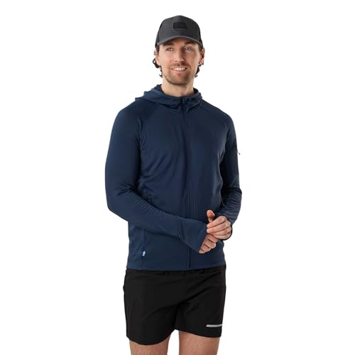 Swedemount Ultra Light Tech Midlayer Kapuzenpullover für Herren Leichter Trainingspullover