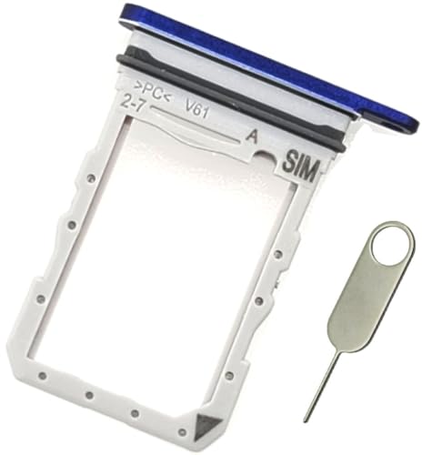 PHONSUN Replacement Sim Card Tray Holder for Samsung Galaxy Z Flip 7 SM-F766U F766U1 F766 (Blue Shadow)