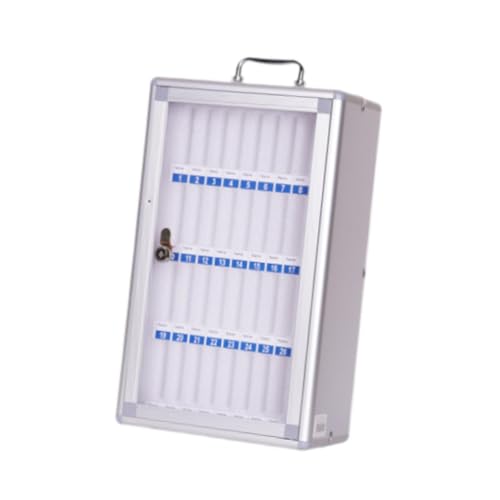 Caja para guardar móviles en clase y evitar distracciones, con cerradura y 36 ranuras 4