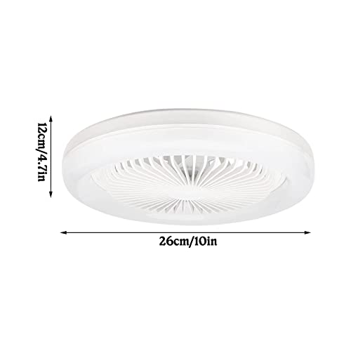 Moresec Ceiling Fan With Lights, Remote Control Enclosed Fan Light For Tent Garage Bedroom Kitchen #TOP2