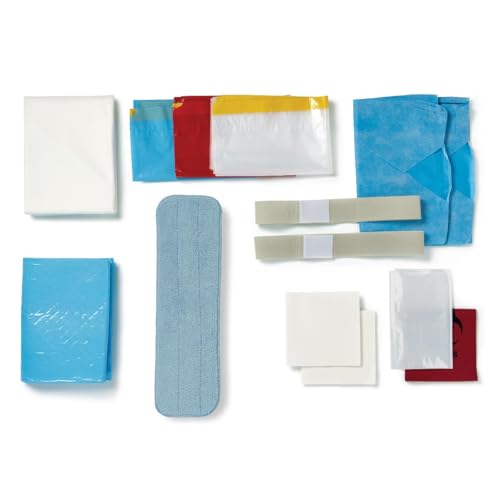QuickSuite Complete OR Turnover Kit with Standard Sheet, Microfiber Mop Head,1,Each,DYKQSUITEMH