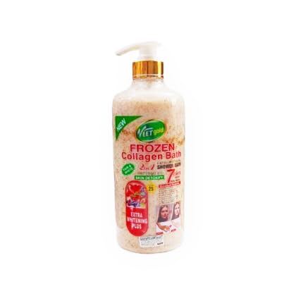 Veetgold Frozen Collagen Shower Gel - Veetgold Brightens, Firms & Cools Skin, Hydrating & Refreshing, 1 Pcs