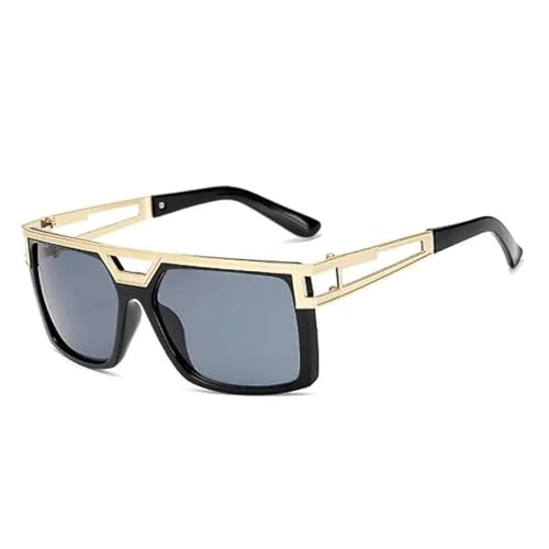 Metal Double-beam Men Sunglasses