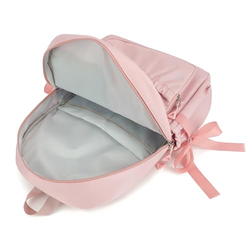 Image of Kids School Backpack for Girls Cute Kawaii Bookbag with Bows for Kindergarten Elementary