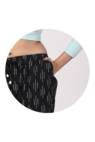 Image of Women's Cotton Rayon Flair Printed Pocket Regular Palazzo Pack of 2