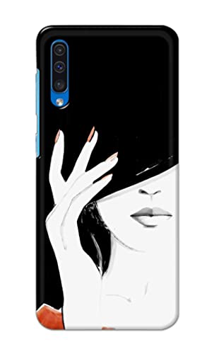 Image of PRINTFIDAA Photo of Beautiful Girl Hard Back Cover for Samsung Galaxy A50 / Samsung A50s / Samsung A30s Back Cover -(P6) KAT1005