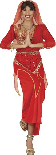 FIESTAS GUIRCA Déguisement de Danse du Ventre Bollywood Femme Adulte Taille 38-40