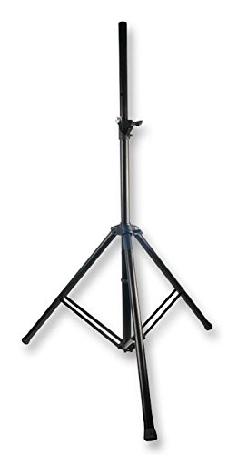Soporte para altavoces de acero reforzado Pulse PLS00038 con estabilidad de alta gama