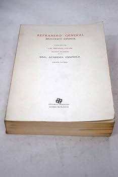 Hardcover Refranero general ideológico español Book