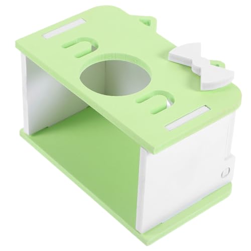 Mipcase 1 Set Cozy Guinea Pig Hideout House Chinchilla Habitat for Hamsters Dwarf Gerbils Small Pets Durable Material Easy to Clean Fun Chewing