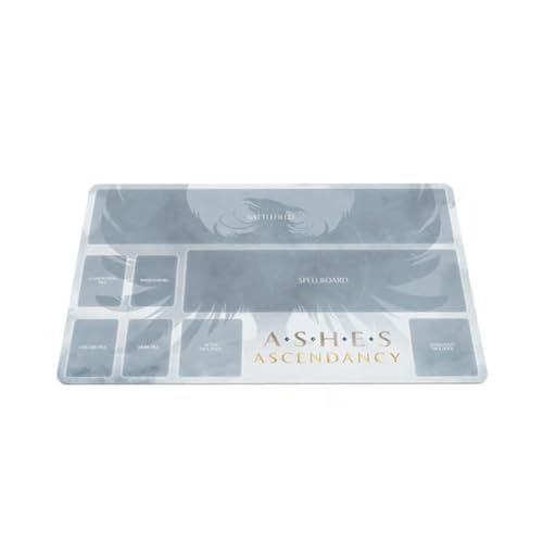 Ashes Ascendancy Play Mat by Plaid Hat Games | Ages 14+ | 1-2 Players | Design for Organized Card Layout, Dice Placement & Reduced Wear