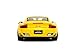 Jada Hyper-Spec 1:24 2007 Porsche 911 Turbo 997 Die-Cast Car, Toys for Kids and Adults(Yellow)