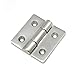 Stainless Steel Large Hinges Industrial Electrical Equipment 1Pcs(50mmx50mmx5mm)
