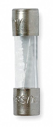 Eaton BUSSMANN 1-1/4A Fast Acting Glass Fuse with 250VAC Voltage Rating; S500 Series - pkg. of 5