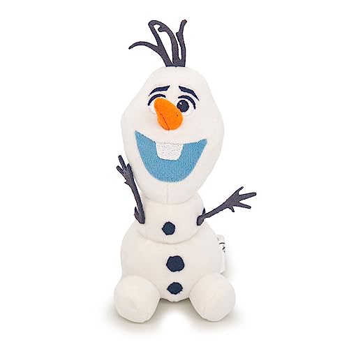 Buckle-Down Disney Dog Toy Frozen Olaf Surprised Sitting Pose Pet Toy Plush