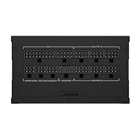 GIGABYTE Aorus Elite P1000W Power Supply - PCIe 5.0, 80 Plus Platinum, Fully Modular Design, 120 mm Fan, ATX 3.0 Compatible, EU Plug – Ansicht 3