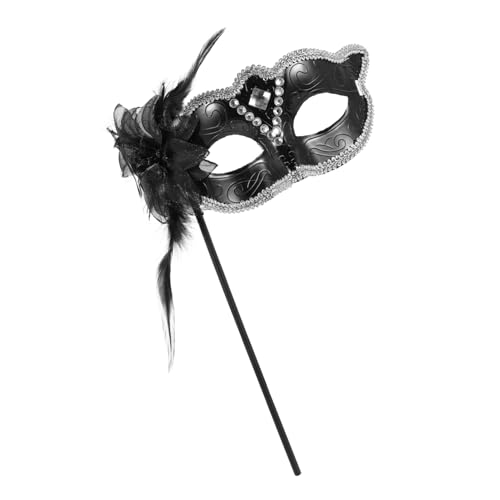 Masque de mascarade pour femmes haut de gamme en dentelle noire pour représentations