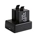 APEMAN Action Camera Battery Rechargeable 2 Packs 1050mAh and USB Battery Charger...