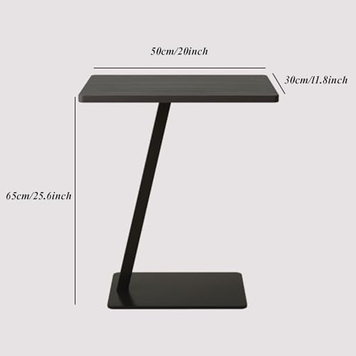 Table de chevet table à plateau canapé table d'appoint de lit bureau portable - 4