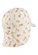 Sterntaler Wende Schirmmütze Giraffen - Sommermütze aus Baumwolle mit Print und Nackenschutz - Wendeseite aus Musselin (Bio) - UV-Schutz 50+ Sonnenmütze - Baby Kinder Kopfbedeckung - Natur, Größe 43