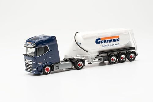 Camion DAF XG+ Herpa 1/87 Greiwing pour completer une collection de miniatures