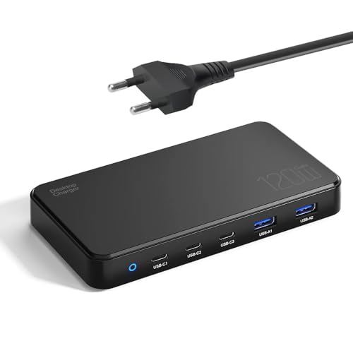 Station de charge 120W DrPhone idéale pour organiser le bureau de toute la famille