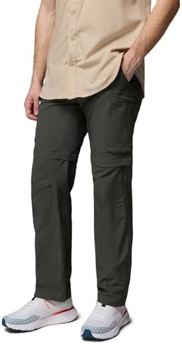 Columbia Men's Silver Ridge Convertible Pant, Gravel, 32x32 - 3