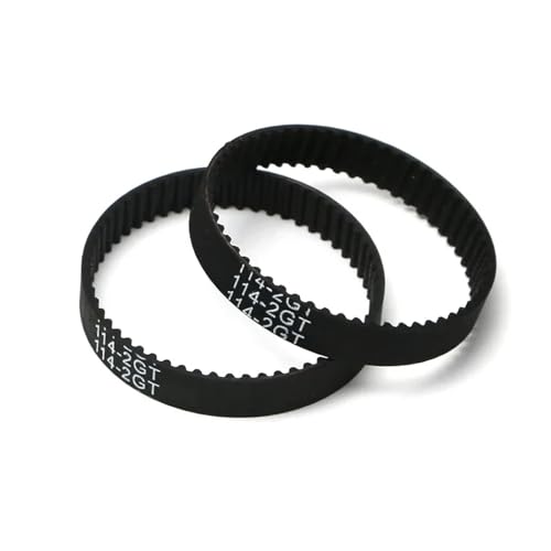 RC�N���[���[�p�A�b�v�O���[�h�p�[�c For Tamiya For TT02 For TT-02 16T 40T 1/10 ��m�C�Y�x���g�h���C�u�`���M�A�V�X�e�� DIY �ύX�A�b�v�O���[�h���i Rc �J�[(2pcs Belts)