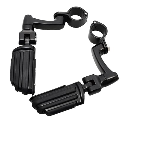 Repose-pieds de protection moteur noir pour Electra Glide alliant robustesse et style custom