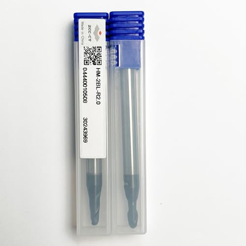 HAUZHICHUN HM-2BL-R2.0 Carbide End Mill