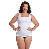VanKee Hauts Sculptants Femme Gilet de Compression Amincissant Col Carré Shapewear Sous-Vê...