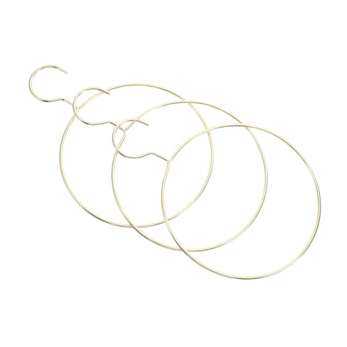 BESTYASH 3pezzi Ganci Per Cinture e Sciarpe in Metallo Per Cravatte Organizer Per Armadio Grucce Rotonde Antiscivolo Per Sciarpe Cravatte Design Nordico