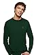 Polo Club Herren Basic Strickpullover Crewneck Grün - Pullover 100% Baumwolle Langarm Sweat