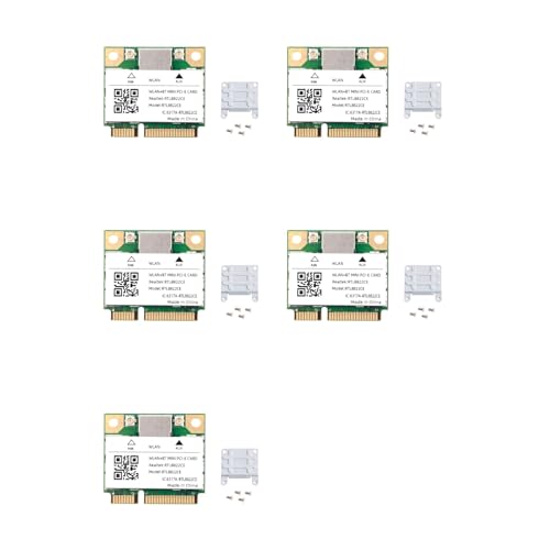 Carte WiFi Mini PCIe RTL8822CE 1200 Mbps avec Bluetooth 5.1 pour PC et PC portable Windows