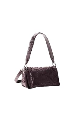 Desigual borsa a tracolla Siroco Naron Crossbody Bag Bordeaux mirtillo