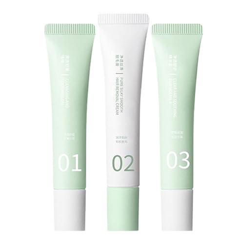 Crema de depilación corporal, área íntima segura, 1 juego, depilatorio de cuidado de la piel, depilación fácil, fácil de aplicar, línea de bikini, axilas y otras áreas