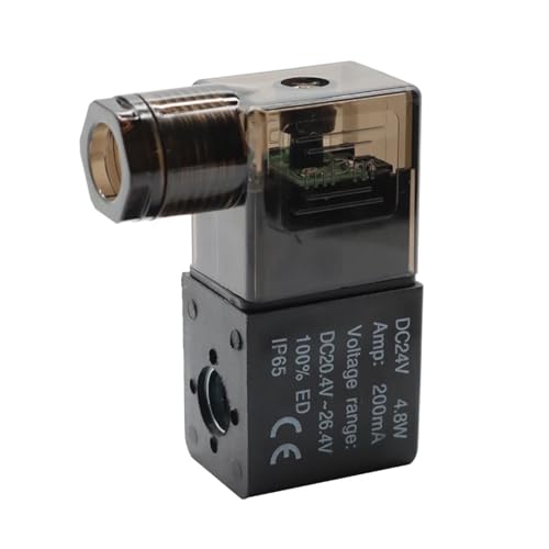 Bobine d'électrovanne pneumatique 4V210 DC12V avec indicateur LED intégré
