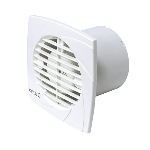 Cata B10 PLUS Extractor para baños silencioso, 220-240v, Color Blanco