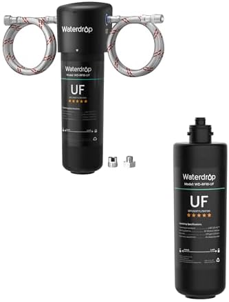 Waterdrop 10UA-UF 0.01 μm Under Sink Water Filter and RF10-UF Replacement image 5