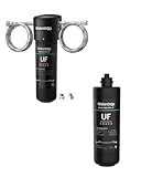 Waterdrop 10UA-UF Filtre à Eau 0.01 μm Sous Évier (Avec 1 Filtre Supplémentaire RF10-UF)...