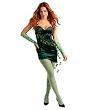 Funidelia | Disfraz de Hiedra Venenosa Oficial para Mujer Talla XL Superhéroes, DC Comics, Villanos, Poison Ivy - Color: Multicolor - Licencia: 100% Oficial