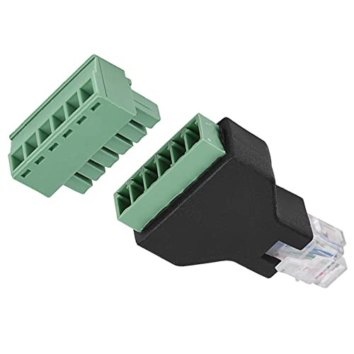 RJ12 Hane till Skruvterminaladapter 6P6C - 1 ST Adapterkontakt