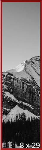 Frame It Easy 8 x 29 Red Metal Frame (Ashford)