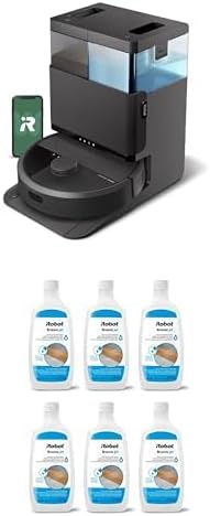 Paquete de iRobot Roomba Plus 405 (G181) Combo robot aspirador y trapeador con base de lavado automático, exclusivo de Tienda + piezas de repuesto