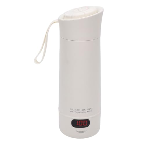 Hervidor eléctrico portátil de agua 400ml con control de temperatura miniatura 2