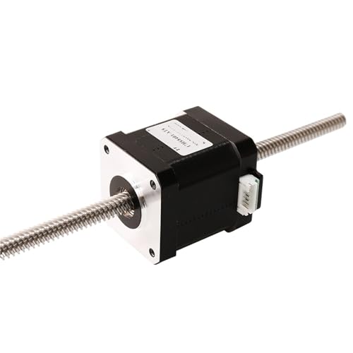 Moteur pas à pas NEMA17 avec vis traversante de 14mm de pas pour un guidage linéaire ultra précis