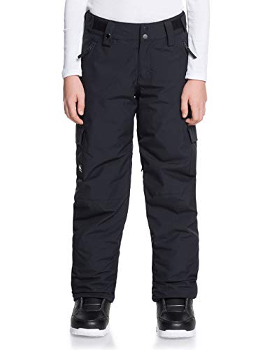 Quiksilver Porter Kids Snowboard Pants True Black Sz S (10)