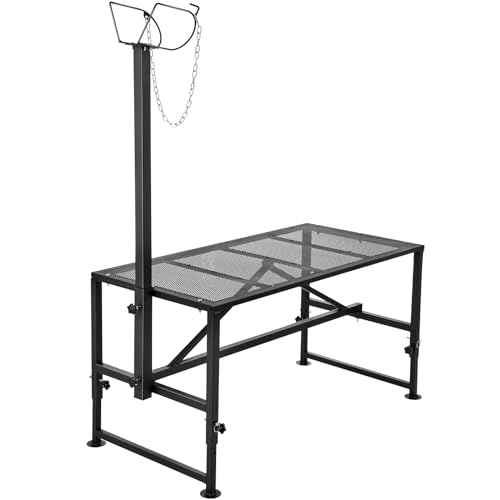 Happybuy 47x23 Adjustable Metal Livestock Stand – 21