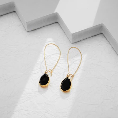 LILIE&WHITE Gold Teardrop Dangle Earrings For Women In Resin Drop Earrings Hypoallergenic Earrings Fashion Jewelry Gift Earrings4